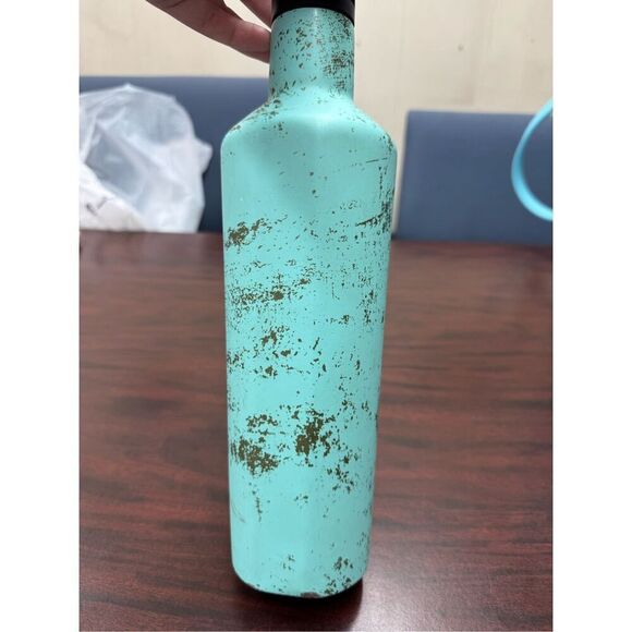 Corkcicle Bail Blue 25oz Bottle with Straw - Picture 2 of 8